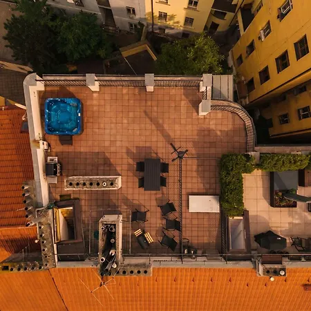 Dicaprio Penthouse Terrace * Prague